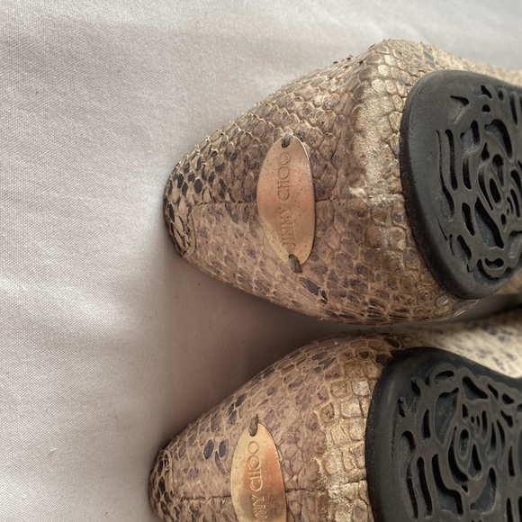 Jimmy Choo Snakeskin flats - Picture 6 of 8